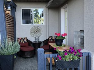 Honeymoon King Suite Patio